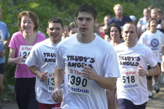 Sheffield Half marathon fun run in 2004