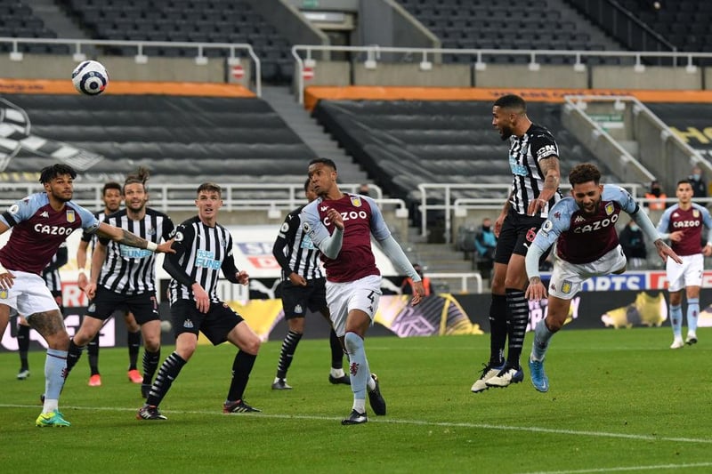 Relegation worries were very much alive during this game and when a Ciaran Clark own-goal put the visitors ahead in the 86th minute, the situation looked hopeless. However, up-stepped captain Jamaal Lascelles to score his second goal in three games to rescue a point deep into stoppage time.(Photo by Stu Forster/Getty Images)