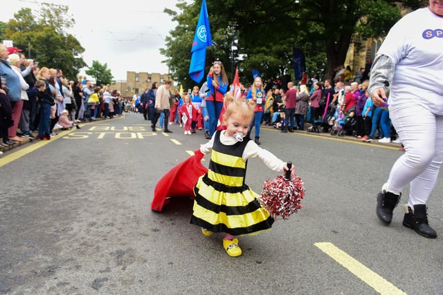 The Houghton Feast parade on Saturday.