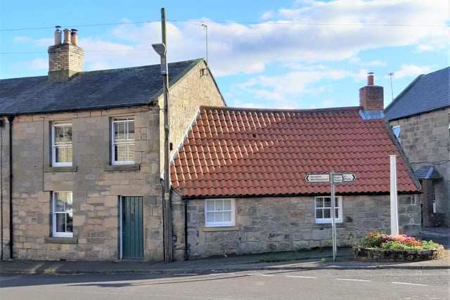 The property is on Front Street, Glanton.