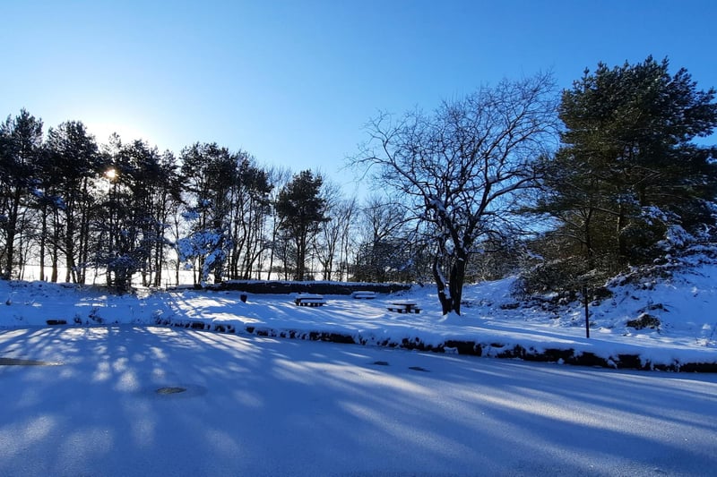 Muiravonside covered in snow (Picture: Jean Bruce)
