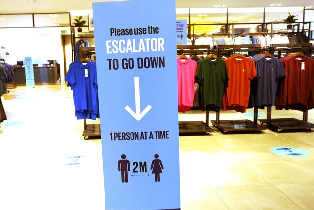 Special guidelines for using the escalator.