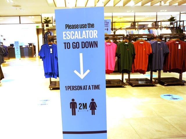 Special guidelines for using the escalator.