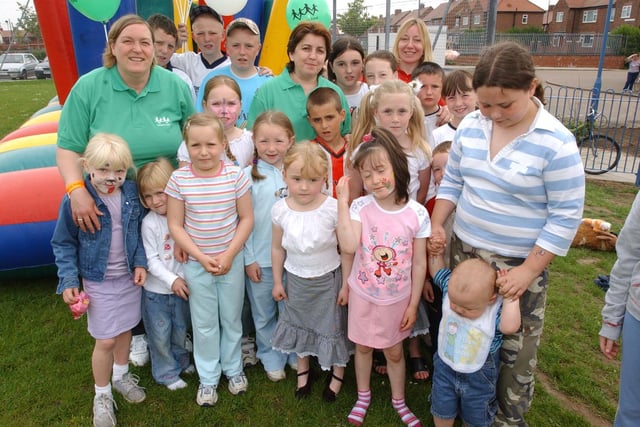 A family fun day at Castletown Primary School in 2003. Does this bring back happy memories?