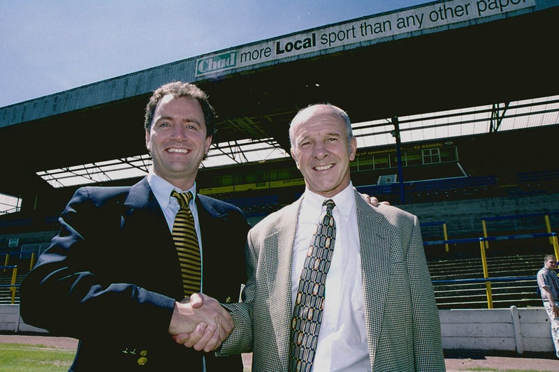 Chairman Keith Haslam welcomes back Billy Dearden as Mansfield Town manager to replace Steve Parkin.