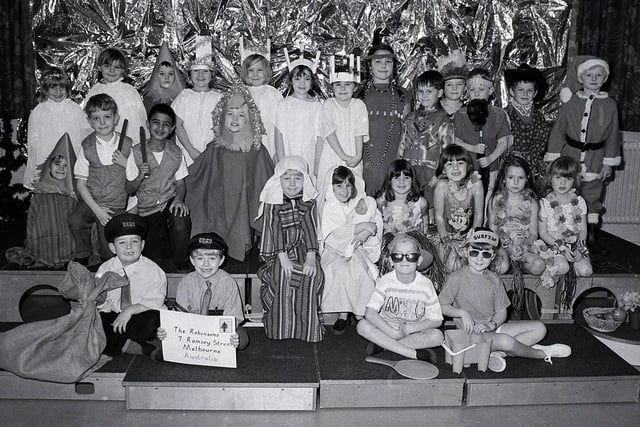 Heading back to Warsop in 1992 for Birklands School Nativity .
Can you recognise any familiar faces?