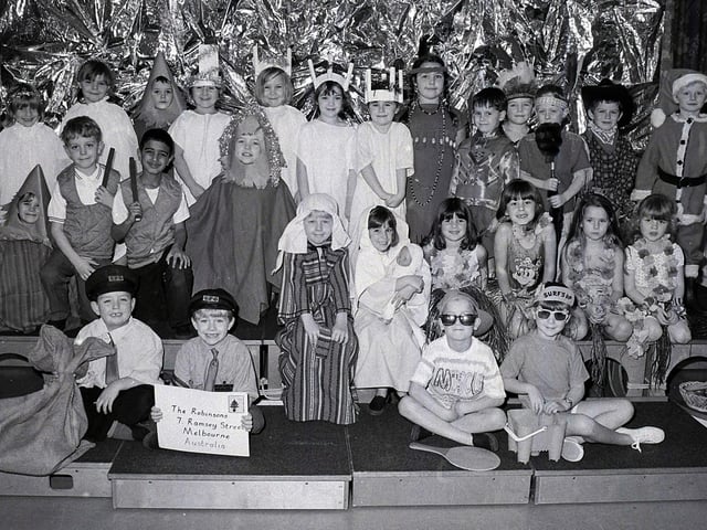 Heading back to Warsop in 1992 for Birklands School Nativity .
Can you recognise any familiar faces?