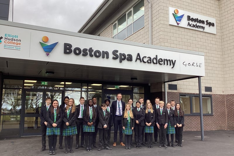 Boston Spa Academy received its first Outstanding grade during a recent inspection in January 2023.