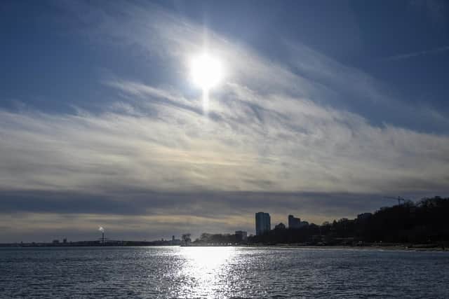 The Milwaukee city skyline: ERIC BARADAT/AFP via Getty Images