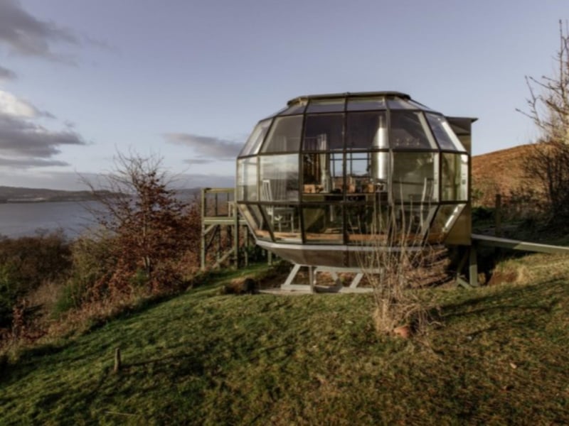 The amazing building was designed by renowned architects Roderick James.