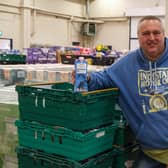 S6 Foodbank in Hillsborough Manager Chris Hardy