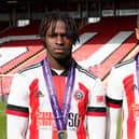 Femi Seriki is hoping to follow the lead of Sheffield United teammate Kyron Gordon and establish himself in the first-team via a loan spell at Boston United: Andrew Yates / Sportimage