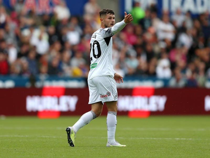 Liam Cullen signed on a loan deal from Swansea City in January - he has made four appearances so far, scoring one goal.