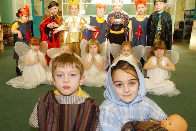 A spotlight on the Jesmond Road School Nativity in 2005. Spot anyone you know?