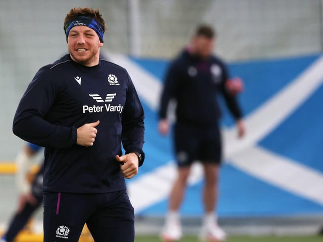 Will be key player for Scotland in Cardiff.