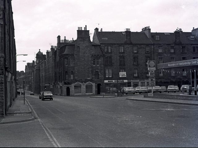 Fountainbridge and Grove Street.