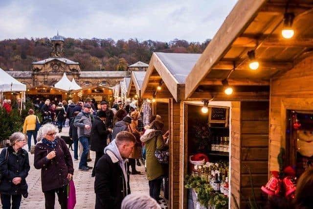 One of the most popular events near Sheffield at this time of year, the outdoor Chatsworth Christmas Market offers almost 150 stalls laden with festive gift ideas and culinary delights.