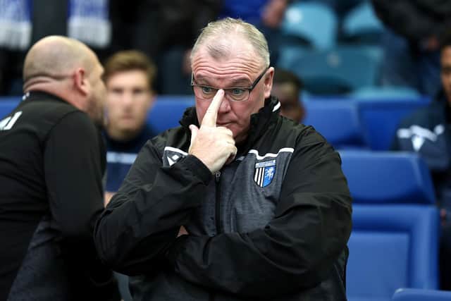 Steve Evans admitted his Gillingham team had a gameplan and would expect Sheffield Wednesday to do the same. (Photo by George Wood/Getty Images)