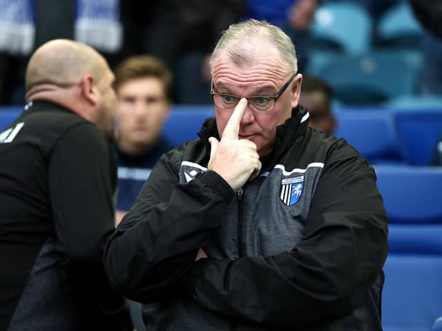 Steve Evans admitted his Gillingham team had a gameplan and would expect Sheffield Wednesday to do the same. (Photo by George Wood/Getty Images)