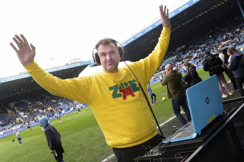 Owls fan John McClure of Reverend and the Makers picks the tunes ahead of the match    Pic Steve Ellis