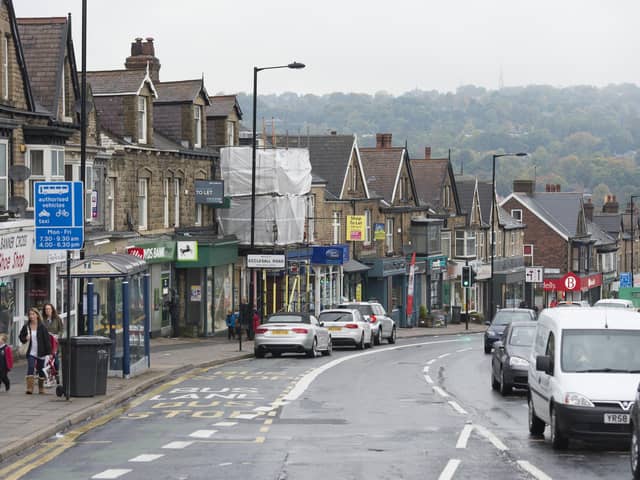 Ecclesall Road in the Banner Cross district of SheffieldPicture Dean Atkins