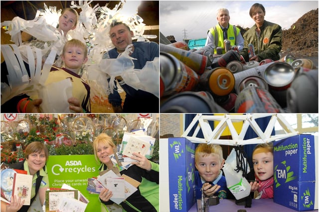 Recycling scenes galore but is there someone you know in one of these photos?