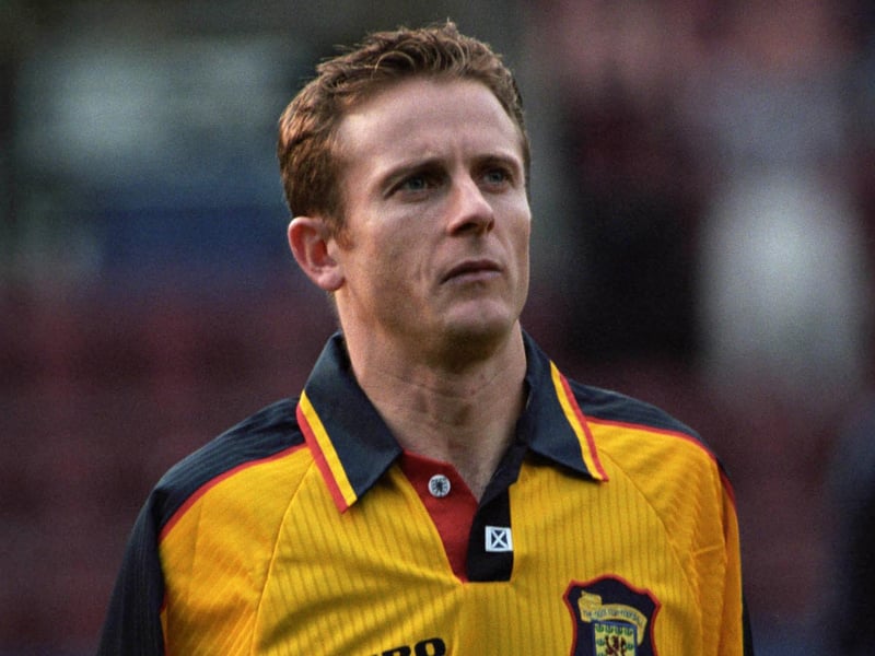 One of only five Scottish players to win the English Premier League, the Blackburn Rovers hitman was capped 53 times by the national team. A year after playing at the World Cup for Scotland, the Clydebank-born forward became Bobby Robson's first signing at Newcastle United. He retired in 2002 after a short spell with Huddersfield Town and moved into media work, where he has worked as a co-commentator and studio analyst for Sky Sports, BBC Scotland, and Channel 5. Wrote a book in 2006 entitled Tartan Turmoil: The Fall & Rise of Scottish Football, while his niece Amy scored a last-minute goal to help Celtic Women win their first-ever Scottish Women's Premier title in May 2024.