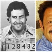 Pablo Escobar's son Roberto (right) is coming to Doncaster to talk about his father's life.