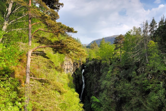 Test your head for heights on the viewing platform over the deep drop to the water below. Continue to the Falls of Measach and up into the surrounding countryside where you will catch lovely views over magnificent Loch Broom. PIC: NTS.