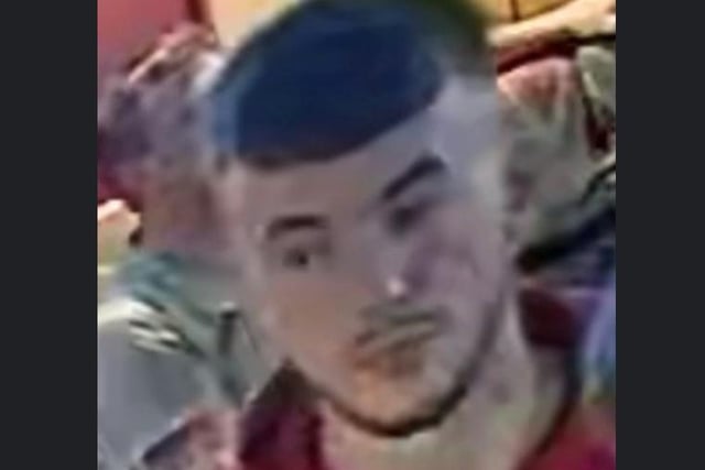 Officers in Rotherham released a CCTV image of a man they would like to speak to in connection to an assault at a pub in Thorpe Hesley. If you think you know who he is, please call 101 quoting incident number 677 of 24 April.