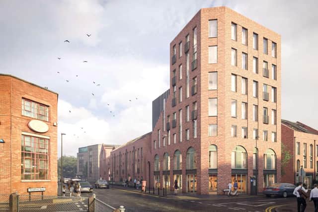 Sky-House Co has lodged a full planning application for 50 back-to-back houses and apartments on the site of the former Stokes Tiles warehouse on Egerton Street.