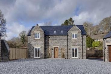 This newly built, four-bedroom, detached country residence, with a detached one-bedroom barn, is on the market for offers in the region of £1.395 million with Blenheim Park Estates.