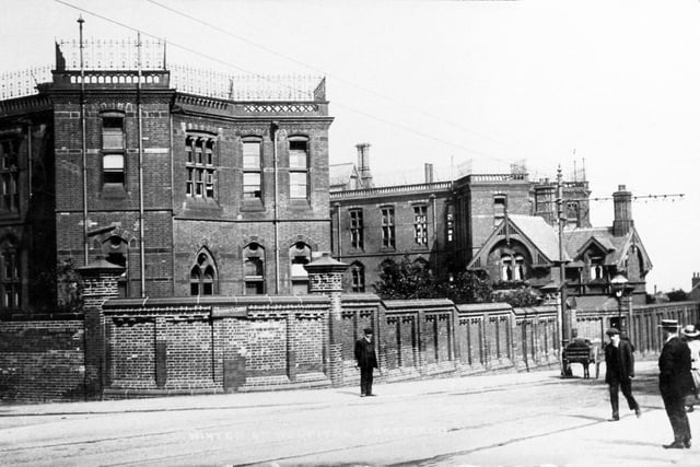 Winter Street Hospital (later St George's Hospital), Sheffield, opened in 1881 and closed in 1976.