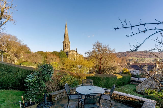 Mature, well-stocked and maintained gardens wrap around the property and afford privacy, fantastic views across Bakewell, and spacious seating areas.