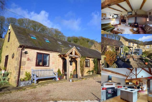 This four bedroom barn conversion is in Carsington.