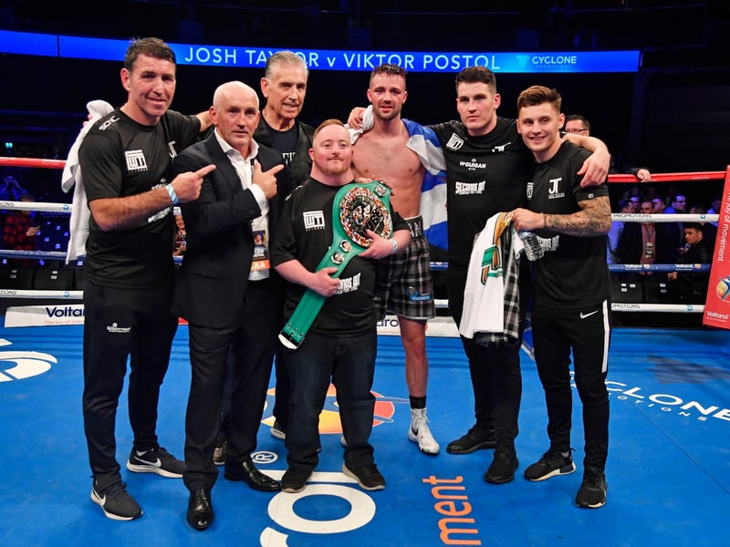 A sell-out crowd at the SSE Hydro saw Josh Taylor overcome former world champion Viktor Postol on points after 12 gruelling rounds in a fight which edged the 27-year-old closer to a tilt at the world title. The WBC Super-Lightweight final eliminator against the Ukrainian was the toughest fight of Taylor's career up to that point but he came through with flying colours.
