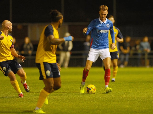 Captain Tom Naylor started in the centre of midfield alongside Bryn Morris. Picture: Sarah Standing (010920-6818)