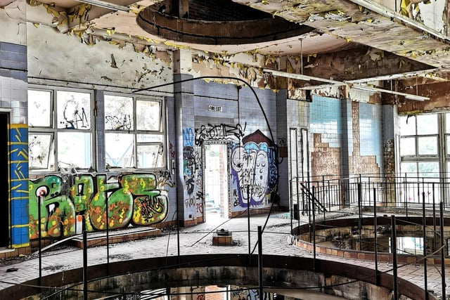 Inside the abandoned Cannon Brewery in Neepsend, Sheffield