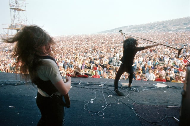 50th Anniversary of the Isle of Wight Festival Celebrated in Landmark Exhibition
Rodgers and Kossoff - Free perform at the Isle of Wight Music Festival 1970.  Photograph by Charles Everest