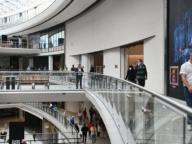 Martin Perry, director of development for St James Quarter, said the opening was a "momentous occasion for the city of Edinburgh" adding, "This is just the beginning."