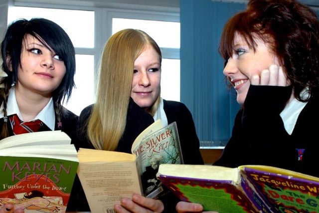 Pupils at Hunger Hill Secondary School in Edenthorpe back in 2007. World Book Day.