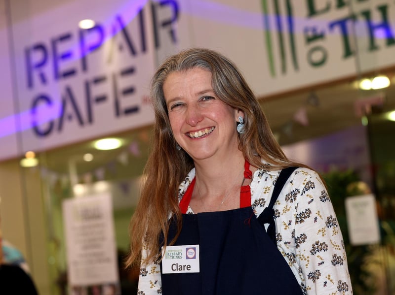 Clare Seek's philosophy runs along the lines of "waste not, want not", and has built a team of people dedicated to keeping good household possessions out of the scrapheap. The Repair Cafe and Portsmouth Library of Things has saved countless items from being throw out, by instead carrying out very basic repairs.