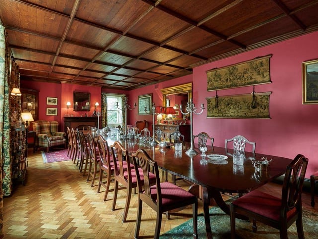 Knight Frank says Aislaby Hall, which has 10 bedrooms, has only previously sold three times since its construction in 1742.