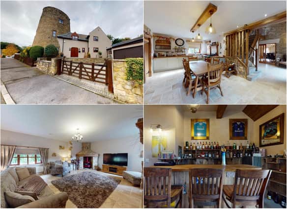 Take a look inside this former windmill on sale in West Boldon.
