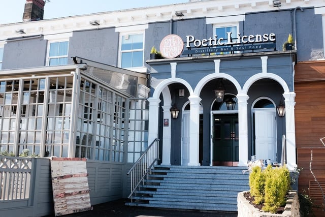 Poetic License has plenty of outside space, with plans to grass over the front car park this summer.