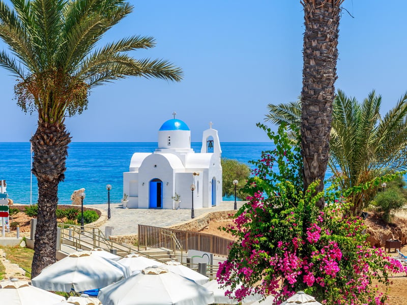 October sees the picturesque island of Cyprus sizzle in temperatures of around 26.7 °C, making it another fantastic destination for Scottish travellers looking to avoid crowds and enjoy some sunshine during the half-term break.
(Image credit: Getty Images/Canva Pro)