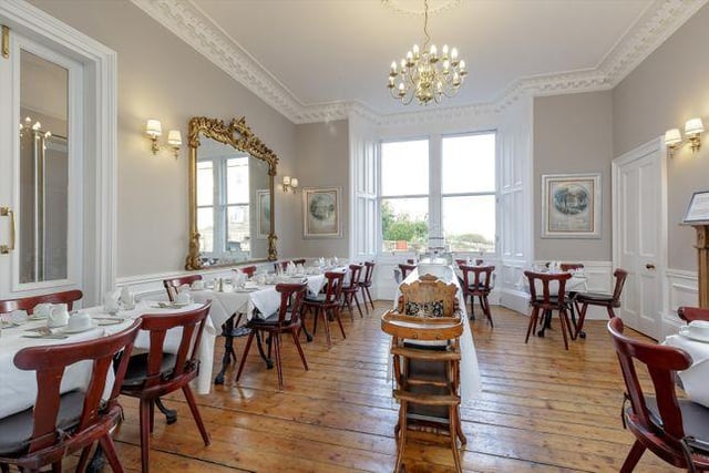 The dining room has views across to the Royal Botanic Gardens - perfect for your guests when they have their breakfast.