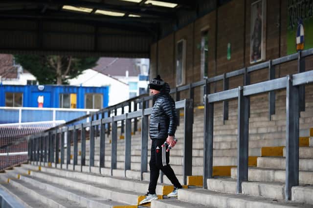 Sheffield United manager Chris Wilder at Bristol Rovers on Saturday: Michael Steele/Getty Images