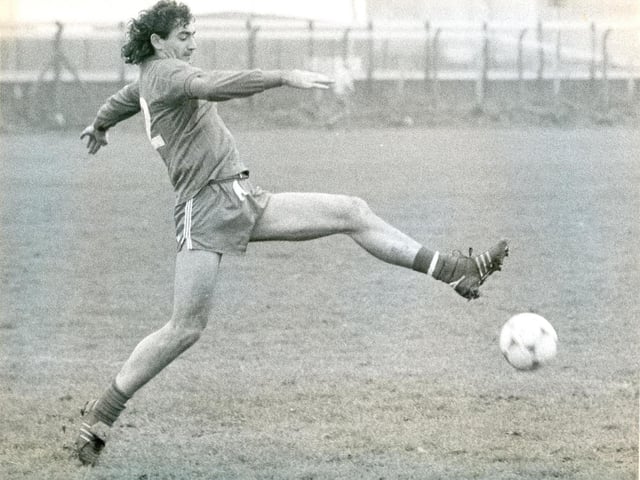 Scored plenty of goals for Swindon and Blackpool but just four games for Pompey in 1984