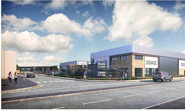 An Aldi, Taco Bell, Costa Coffee and other units will open next to Sheffield Wednesday's ground (image DLP consultants).